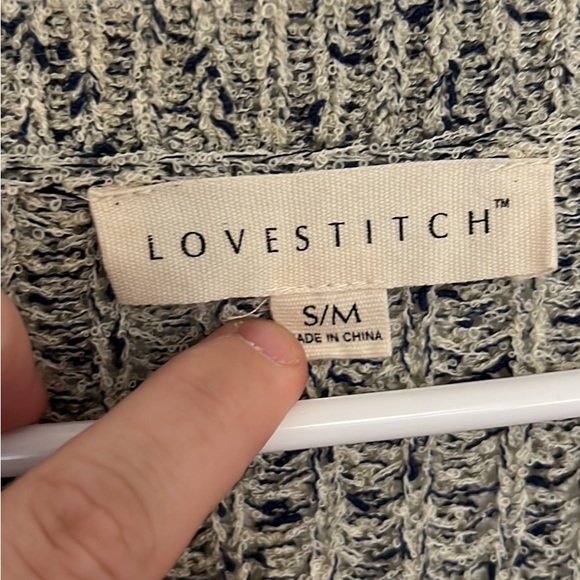 Love stitch fringe sweater - Picture 3 of 4